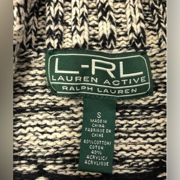 Ralph Lauren ski full zip winter sweater - Picture 3 of 5